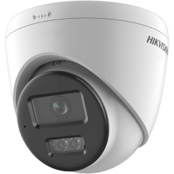 Hikvision 6 MP Smart Hybrid Light Fixed Turret Network Camera | DS-2CD1363G2-LIU | Dome | 6 MP | 2.8mm/4mm | IP67 | H.265+ | mic