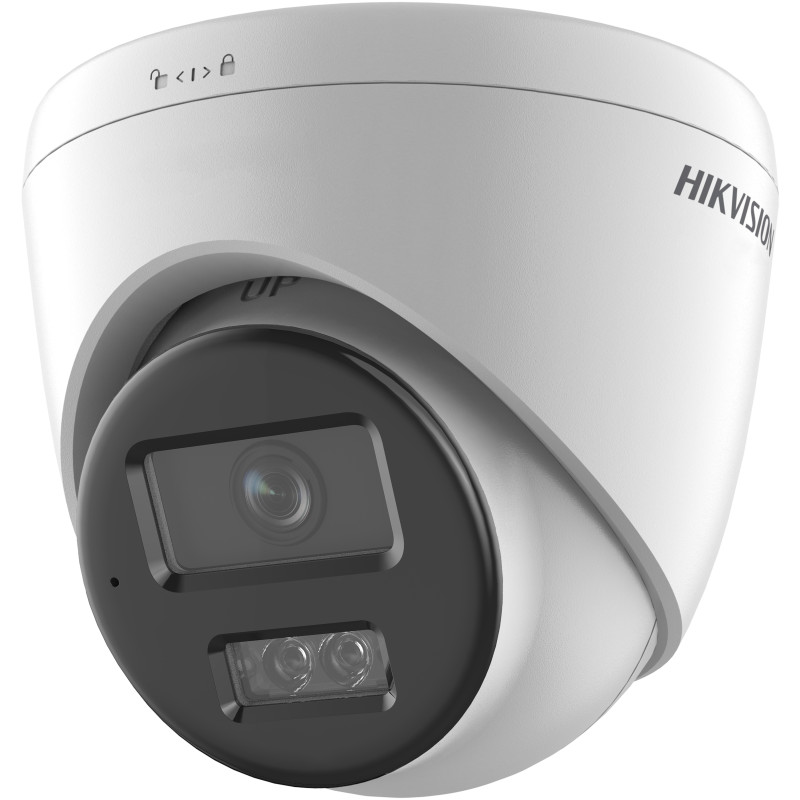 Hikvision 6 MP Smart Hybrid Light Fixed Turret Network Camera | DS-2CD1363G2-LIU | Dome | 6 MP | 2.8mm/4mm | IP67 | H.265+ | mic