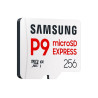 Samsung P9 Express | MicroSD Card | 256 GB | microSDXC | Flash memory class U3, V30, A1