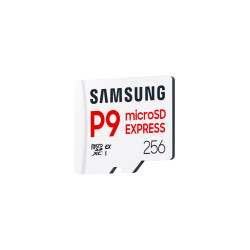 Samsung P9 Express | MicroSD Card | 256 GB | microSDXC | Flash memory class U3, V30, A1