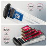 AXAGON USB-C 10Gbps M.2 NVMe SSD Enclosure, Screwless, RIBBED Aluminum | EEM2-SC