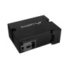 Lanberg Switch PoE Extender 1xIn 3xOut Fast Ethernet Din Rail at 30W metal clips | DIN-FE4-AT-30W