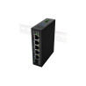 Lanberg Switch PoE 1xBT 3xAT SFP/ETH Din Unmanagment Fast Ethernet | ILFE-4P-1GE-1S-90