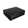 Lanberg Switch PoE 4xBT 4xAT SFP/ETH Din Unmanagment Fast Ethernet | ILFE-8P-1GE-1S-120 | Unmanaged | Din rail, Rack
