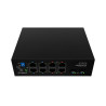 Lanberg Switch PoE 4xBT 4xAT 4xSFP Din Unmanagment Gigabit Ethernet | ILGE-8P-2S-120 | Unmanaged | Din rail
