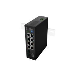 Lanberg Switch PoE 4xBT 4xAT 4xSFP Din Unmanagment Gigabit Ethernet | ILGE-8P-2S-120 | Unmanaged | Din rail