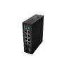 Lanberg Switch PoE 4xBT 4xAT 4xSFP Din Unmanagment Gigabit Ethernet | ILGE-8P-2S-120 | Unmanaged | Din rail