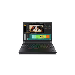 Lenovo ThinkPad P16 G3 Intel | Black | 16 " | IPS | WUXGA | 1920 x 1200 pixels | Anti-glare | Intel Core Ultra 7 | 255HX | 32 (2