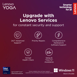 Lenovo Yoga | 27IAH10 | Desktop | AIO | 27 " | Inte Core Ultra 7 | 255H | 16 GB | Soldered LPDDR5x | 1000 GB | Intel Arc 140T GP