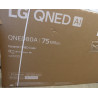 SALE OUT. LG 75QNED80A3A 75" (189 cm) LED LCD TV | SALE OUT. LG TV | 75QNED80A3A | 75 | Smart TV | webOS 25 | 4K UHD | DAMAGED P