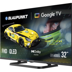 Blaupunkt QLED TV | 32QBG6000S | 32 | Smart TV | Google TV | Black