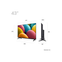 LG 43LR60006LA | 43" | Smart TV | webOS | FHD