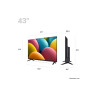 LG 43LR60006LA | 43" | Smart TV | webOS | FHD