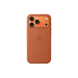 Apple iPhone 17 Pro Max Silicone Case with MagSafe Terra Cotta | Apple