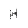 EDBAK Wall mount | Heavy Duty Swing Arm | Tilt | 42-98 " | Maximum weight (capacity) 120 kg | Black