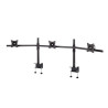EDBAK SV11 desk mount for three 19 -27 monitors, curved | EDBAK
