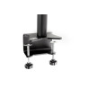 EDBAK SV11 desk mount for three 19 -27 monitors, curved | EDBAK