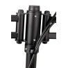 EDBAK SV11 desk mount for three 19 -27 monitors, curved | EDBAK