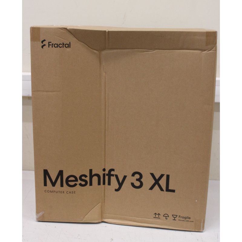 SALE OUT. Fractal Design Meshify 3 XL Black RGB TG Light Tint | SALE OUT. SALE OUT. Fractal Design Meshify 3 XL | Black RGB TG L