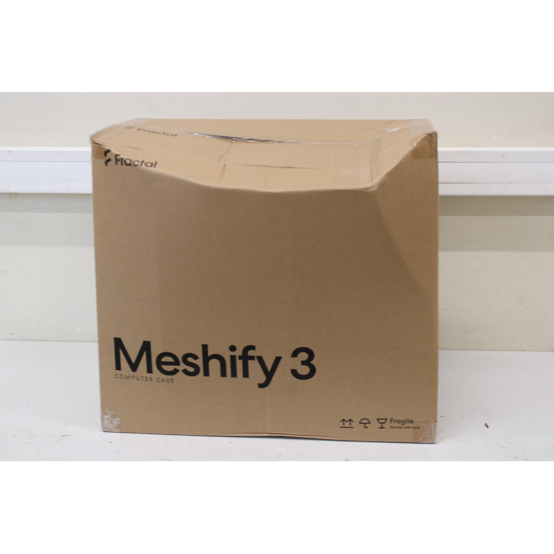 SALE OUT. Fractal Design Meshify 3 Ambience Pro RGB Black TG | SALE OUT. SALE OUT. Fractal Design Meshify 3 | Ambience Pro RGB B
