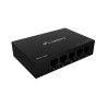 Lanberg Switch 5x1GB/s Unmanagment Gigabit Ethernet Desktop 12V metal case | DSM1-1005 | Unmanaged | Desktop