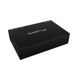 Lanberg Switch 5x1GB/s Unmanagment Gigabit Ethernet Desktop 12V metal case | DSM1-1005 | Unmanaged | Desktop