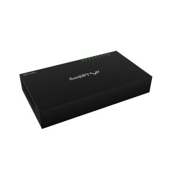 Lanberg Switch 8x1GB/s Unmanagment Gigabit Ethernet Desktop 12V metal case | DSM1-1008