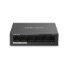 MS106LP | Mercusys 6-Port 10/100 Mbps Desktop Switch with 4-Port PoE+ | Desktop | 10/100 Mbps (RJ-45) ports quantity 6
