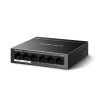 MS106LP | Mercusys 6-Port 10/100 Mbps Desktop Switch with 4-Port PoE+ | Desktop | 10/100 Mbps (RJ-45) ports quantity 6