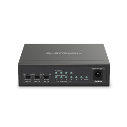 MS106LP | Mercusys 6-Port 10/100 Mbps Desktop Switch with 4-Port PoE+ | Desktop | 10/100 Mbps (RJ-45) ports quantity 6