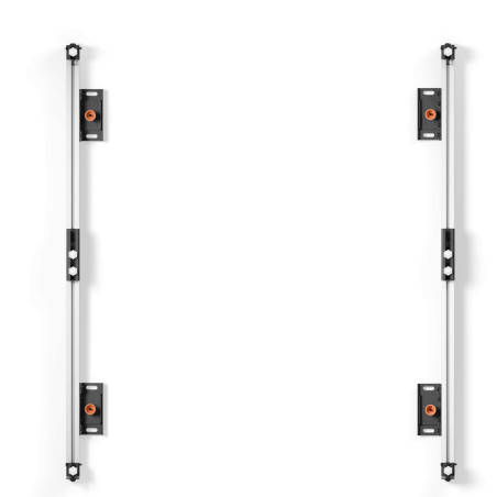 EDBAK ULS2500 Universal LED System for 2 cabinets 500mm | Black