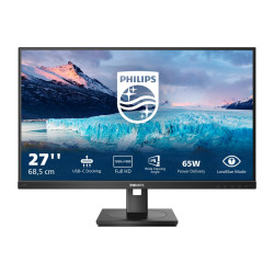 Philips | LCD Monitor | 273S1/00 | 27 " | IPS | FHD | 16:9 | 75 Hz | 4 ms | 1920 x 1080 | 300 cd/m | HDMI ports quantity 1