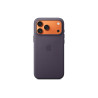 Apple Back cover | Apple | iPhone 17 Pro Max | Silicone | Purple | TechWoven Case with MagSafe