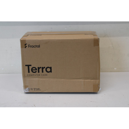 SALE OUT. Fractal Design PC Case Terra Graphite | SALE OUT. SALE OUT. Fractal Design PC Case | Terra | Graphite | Mini ITX | DAM