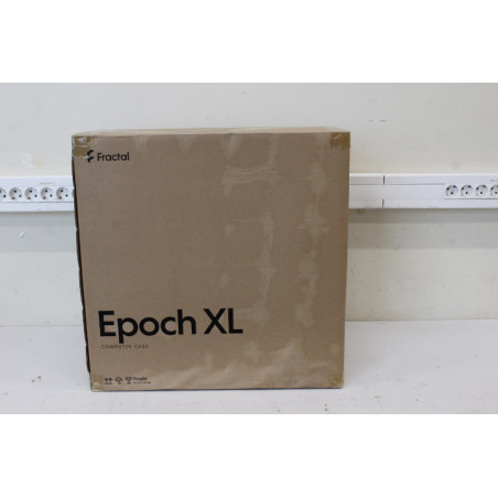 SALE OUT. Fractal Design Epoch XL Computer Case, White TG RGB Clear Tint | SALE OUT. Fractal Design Case | Epoch XL | White TG R