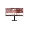 AOC CU34E4CV | 34 " | VA | 21:9 | 120 Hz | 4 ms | 3440 x 1440 pixels | HDMI ports quantity 2 | Black