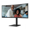 AOC CU34E4CV | 34 " | VA | 21:9 | 120 Hz | 4 ms | 3440 x 1440 pixels | HDMI ports quantity 2 | Black