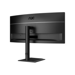 AOC CU34E4CV | 34 " | VA | 21:9 | 120 Hz | 4 ms | 3440 x 1440 pixels | HDMI ports quantity 2 | Black