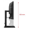 AOC CU34E4CV | 34 " | VA | 21:9 | 120 Hz | 4 ms | 3440 x 1440 pixels | HDMI ports quantity 2 | Black