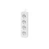 Lanberg | Cable Power Strip 4X French Outlets Quality-Grade Copper, 1.5 m | PS0-04E-0150-W
