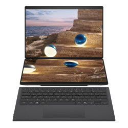 Asus | Zenbook Duo UX8407AA-SN066W | Moher Gray | 14 " | OLED | Touchscreen | 2.8K | 2880 x 1800 pixels | 144 Hz | Anti-Reflecti