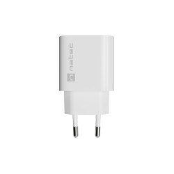 Natec Ribera USB Charger 1X USB-C 20W, White