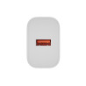 Natec Ribera USB Charger 1X USB-A 18W, White