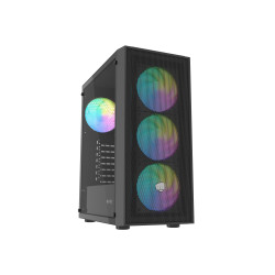 Fury PC Case | SHOBO SH8F ARGB | Black | Midi Tower