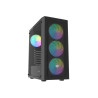 Fury PC Case | SHOBO SH8F ARGB | Black | Midi Tower