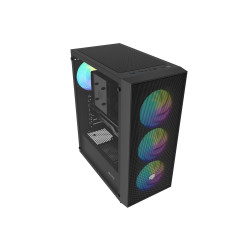 Fury PC Case | SHOBO SH8F ARGB | Black | Midi Tower
