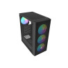 Fury PC Case | SHOBO SH8F ARGB | Black | Midi Tower