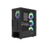 Fury PC Case | SHOBO SH8F ARGB | Black | Midi Tower