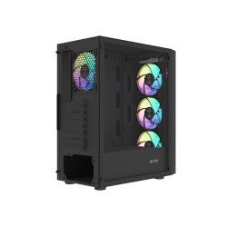 Fury PC Case | SHOBO SH8F ARGB | Black | Midi Tower