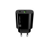 Natec Ribera USB Charger 1X USB-A + 1X USB-C 20W, Black